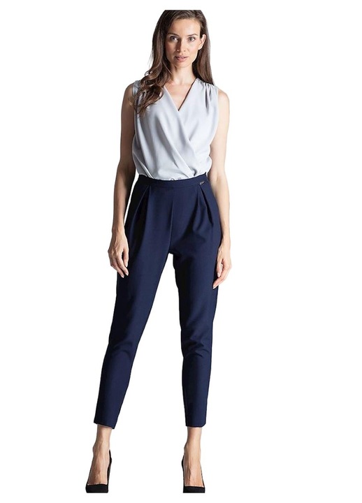 Női nadrág, Figl, Navy Blue, Poliészter, S INTL