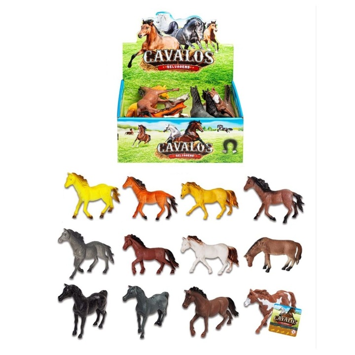 Vadló figurák készlete – 12 valósághű miniatűr darab gyerekeknek