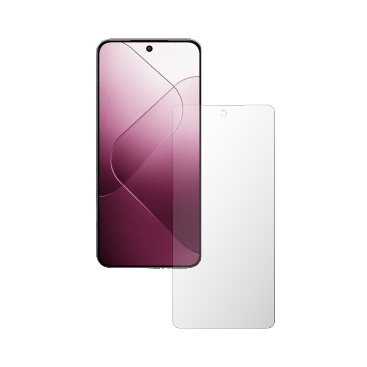 Folie Protectie Ecran Folie24, pentru Xiaomi 15, 1X Ultra-Clear cu Acoperire Case-Friendly ( Compatibile cu Carcasa ), Adeziva, Flexibila cu Auto Regenerare