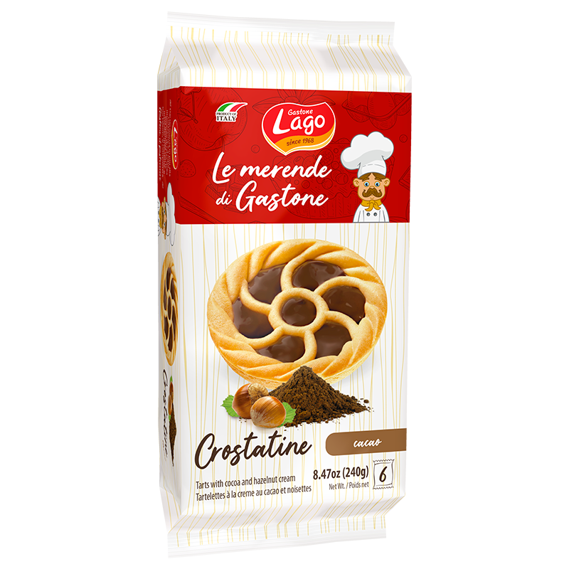 Tarte cu Cacao, Lago Crostatine, 6x40g