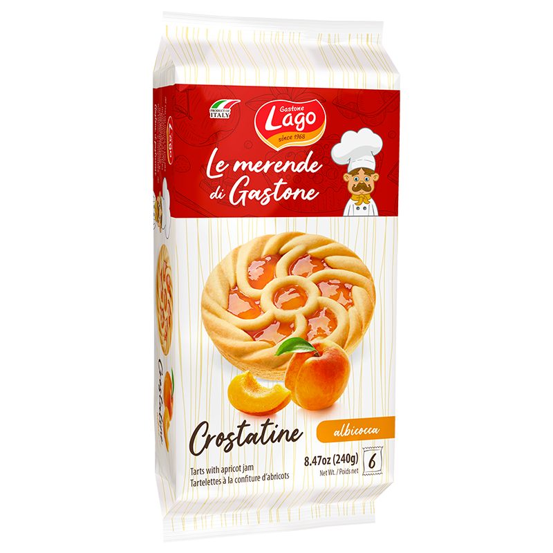 Tarte cu Gem de Caise, Lago Crostatine, 6x40g