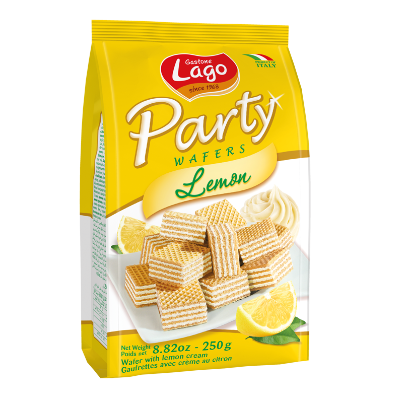 Napolitane cu Crema de Lamaie, Lago Party, 250g