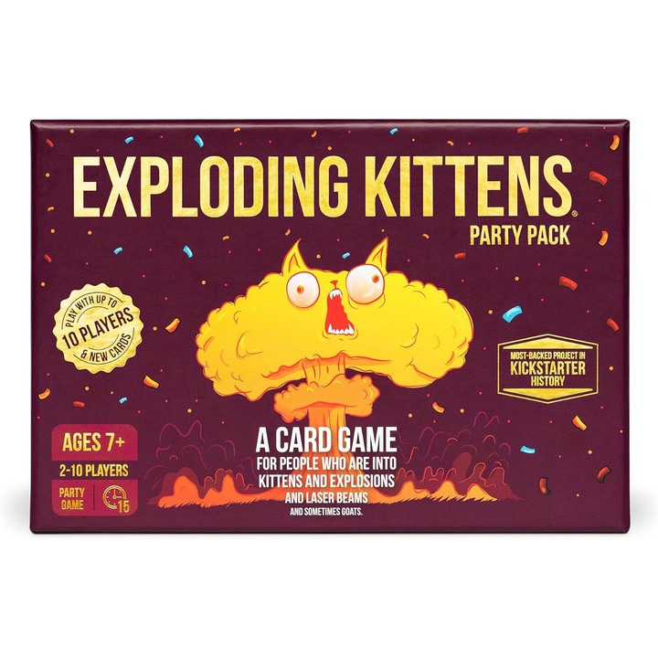 Asmodee Game – Robbanó cicák, Robbanó cicák particsomag, YQLAFT