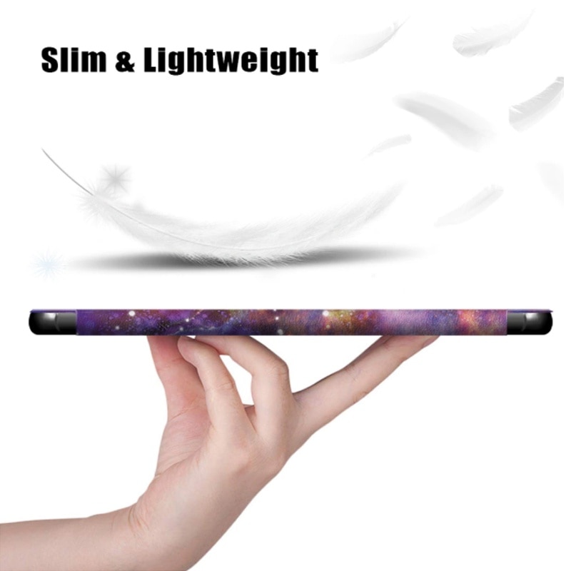 Husa pentru tableta pentru Samsung Galaxy Tab S9 / Galaxy Tab S9 FE 10.9" (2023)cu suport multi-angular si functie sleep/wake，Graffiti