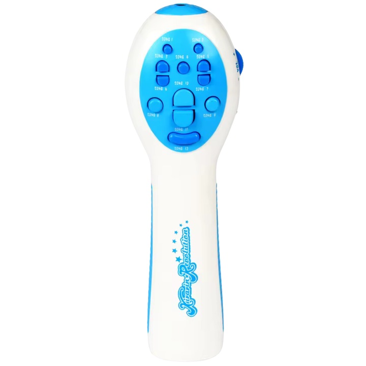 Mikrofon, ProNice, műanyag, fehér/kék