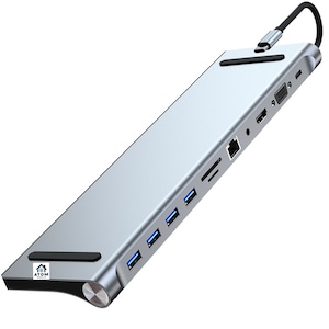 Docking Station Dockteck 7-in-1 USB-C DD0003 – Hub Portatile Con HDMI E RJ45, Nuovo Bulk