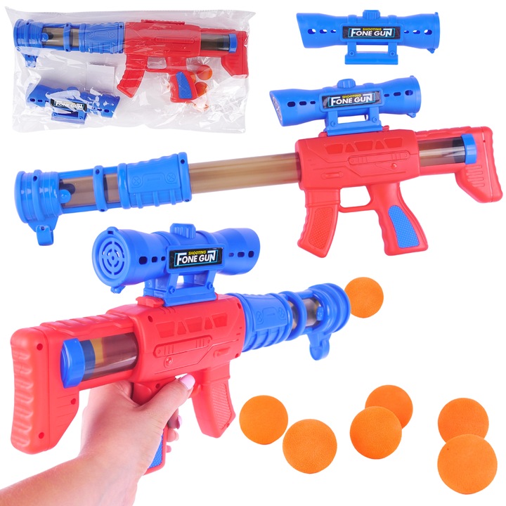 Pistol Pneumatic cu Bile Moi, Arma de Tir la Tinta 999