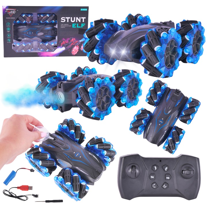 Masina Autovehicul Vehicul Telecomandat Pilot RC Acumulator USB Abur GS-001