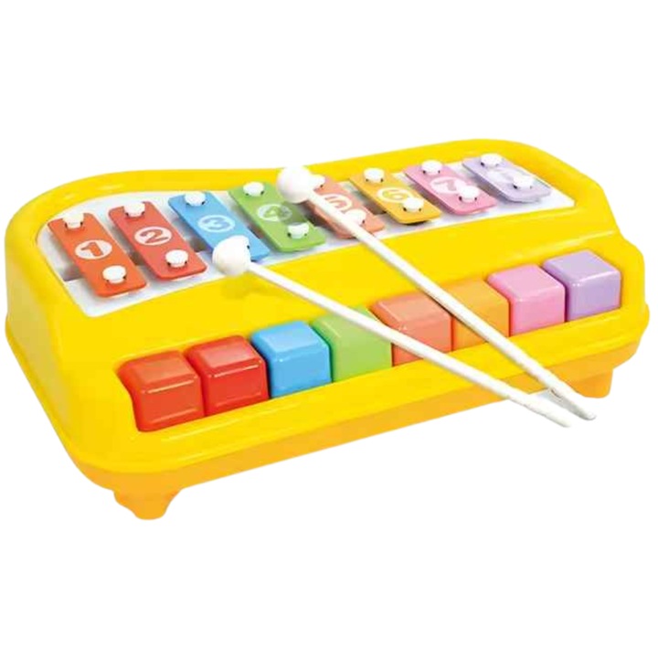 Xilofon, ProNice, Műanyag, Többszínű