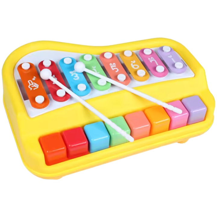 Xilofon, ProNice, Műanyag, Többszínű