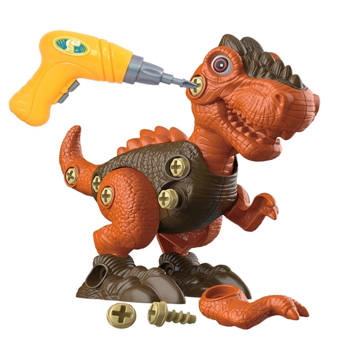 Dinoszaurusz készlet csavarhúzóval, ProNice, oktatási, 21x7,5x16cm