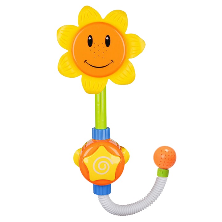 Napraforgó fürdőjáték, ProNice, 16,5 x 12,5 x 40,5 cm, többszínű