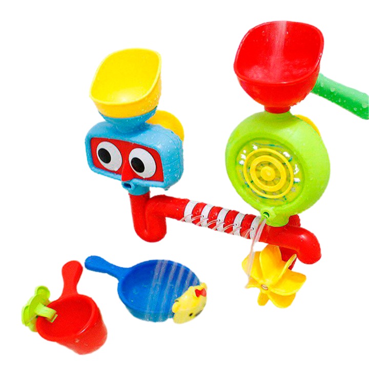 ProNice fürdőjáték, mozgó elemekkel, többszínű, 33x9,5x25,5cm