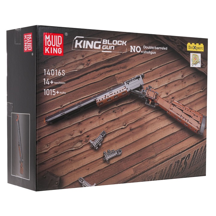 Конструктор Pistol, Mold King, 1015 части, ръководство, размери 94.5x11x16cm, многоцветен