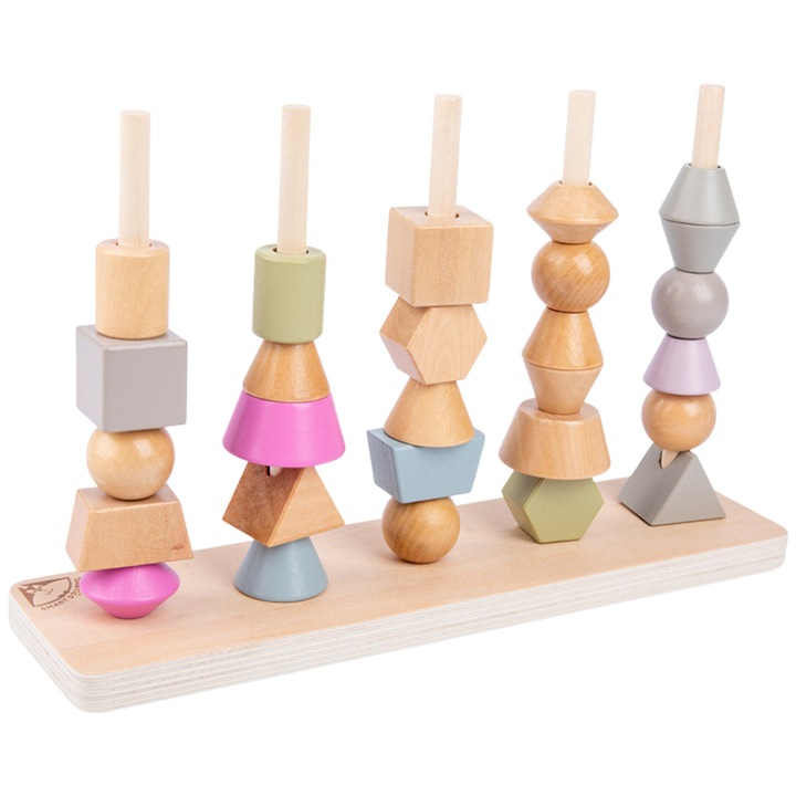 Joc educativ, ProNice, Lemn, Multicolor