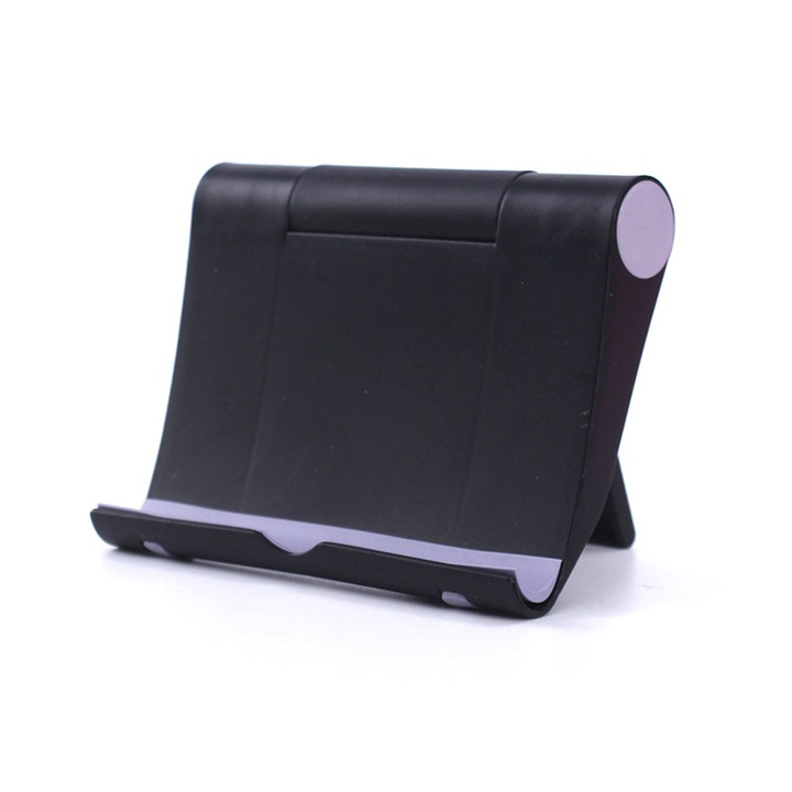 Suport multifunctional pentru pad, negru, 98x17.5x70mm