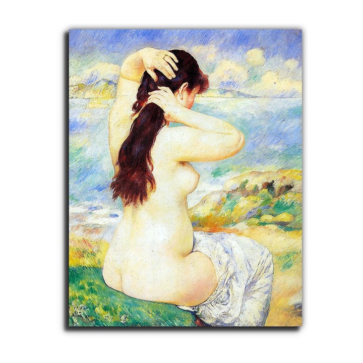 Pierre Auguste Renoir: Fürdöző nő, vászonkép, 90x115