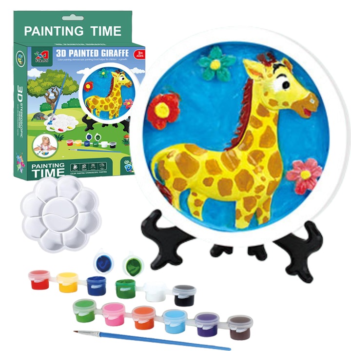 Set Creativ Girafa De Pictat, MAKSIK