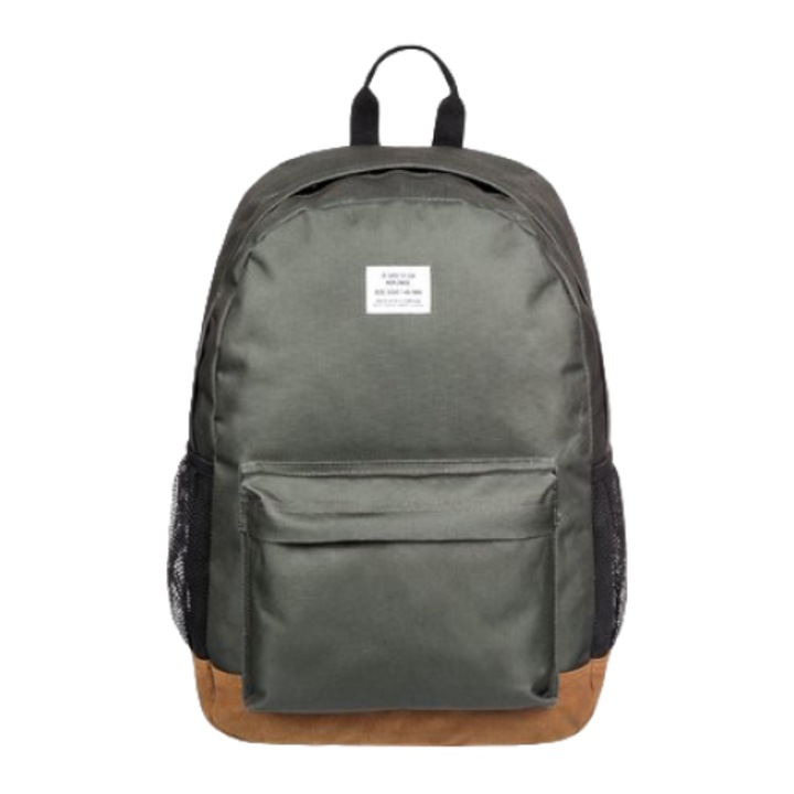 Rucsac, DC Shoes, Poliester, 20L, 45x39cm, Kaki/Maro