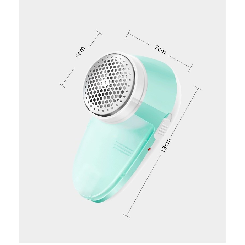 Aparat Pentru Curatat Scame, Par Si Praf, Cyrax, Pentru Diferite Tipuri De Material, Cu Lame Din Otel Inoxidabil, Incarcare Prin USB Type-C, Cu Perie De Curatare si Cablu USB Incluse, 13x7 cm, Verde