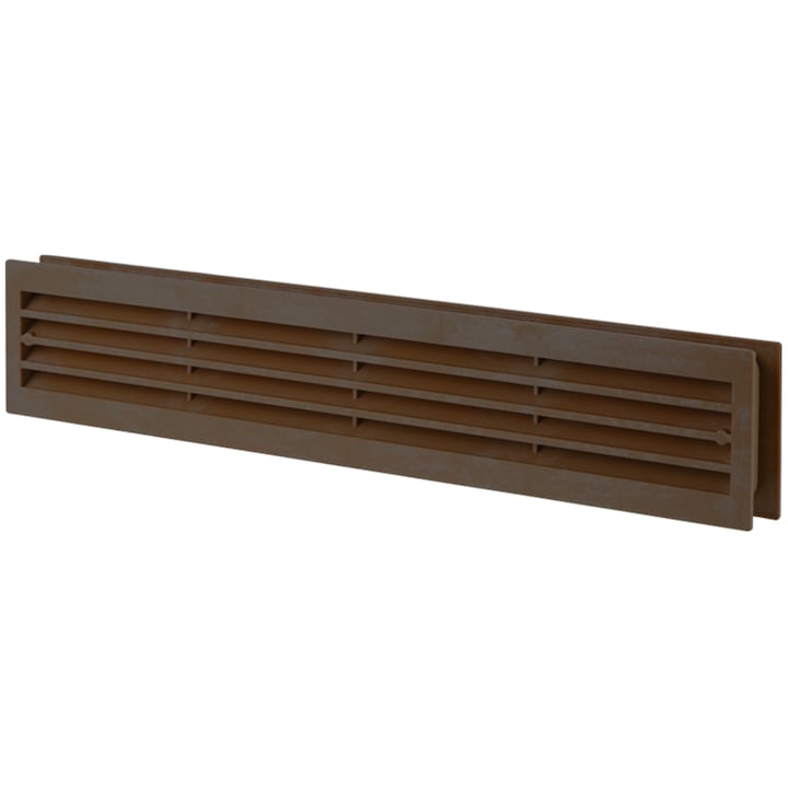 Dupla szellőzőrács az 1111-es ajtóhoz / Cikkszám: MV430/2, H[mm]: 453, B[mm]: 91, C: Barna