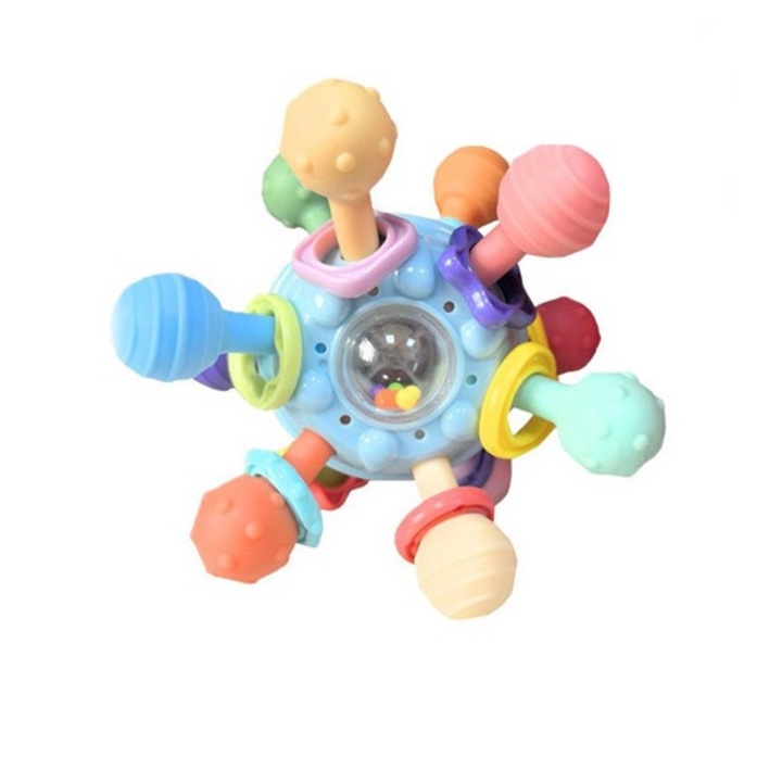 Fogzási játék, Hokretme, élelmiszer-szilikon, kék, 0-12 hónap