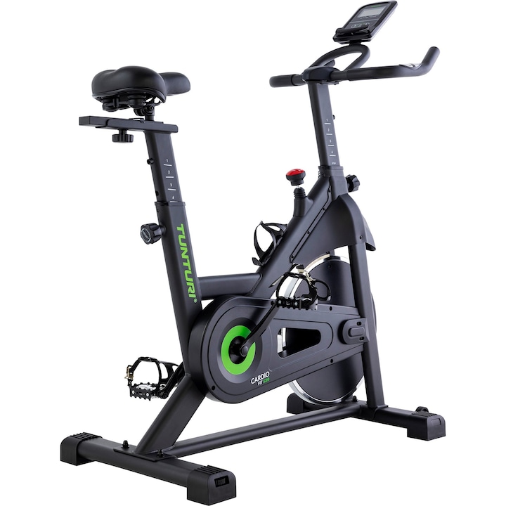 Спининг байк Tunturi Tunturi Cardio Fit S20 Sprinter, 9 кг маховик, Максимално поддържано тегло 100 кг