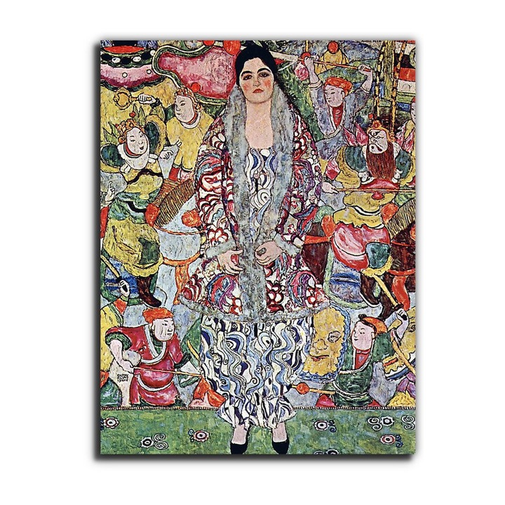 Gustav Klimt: Portré Frederika Maria Beer-ről, vászonkép, 50x65