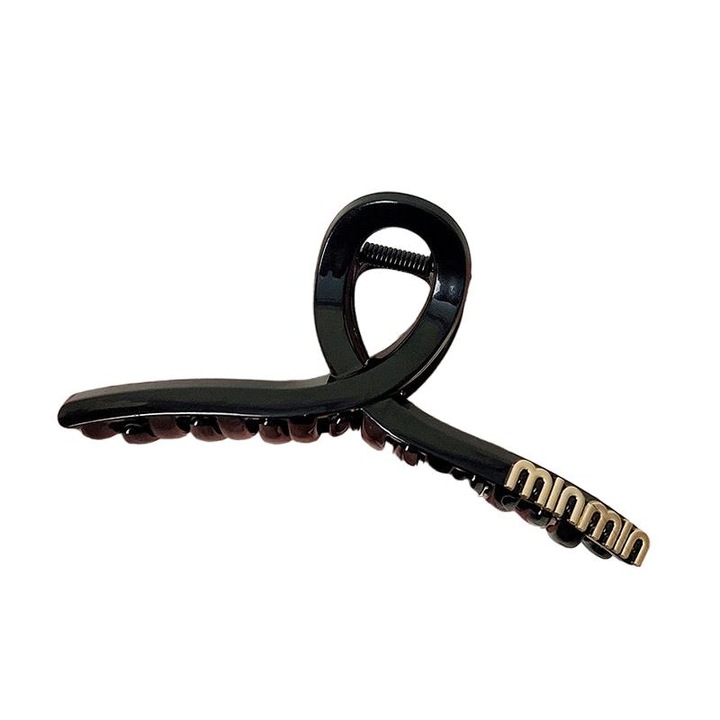 Hajcsat, fekete, szett, műanyag, elegáns design