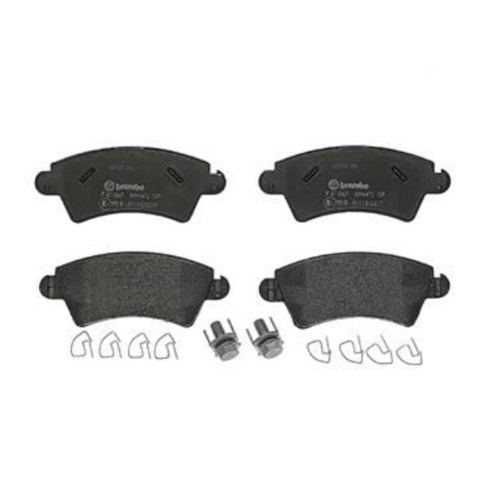 Комплект накладки за преден мост, Brembo, Prime Line, P 61 067, Citroen Xsara, Peugeot 206 CC