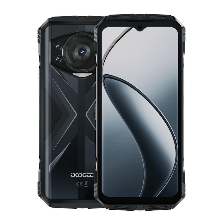 Смартфон DOOGEE S118, 20GB RAM, 512GB ROM, 6,58 инча, 10800mAh, 50MP камера, водоустойчив, 4G две SIM карти, Silver