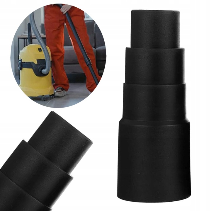 4 fokozatú adapter 27-41 mm-es porszívókhoz, Nan, univerzális, méretek: 41x36mm, 36x31mm, 33x31mm, 27x22mm