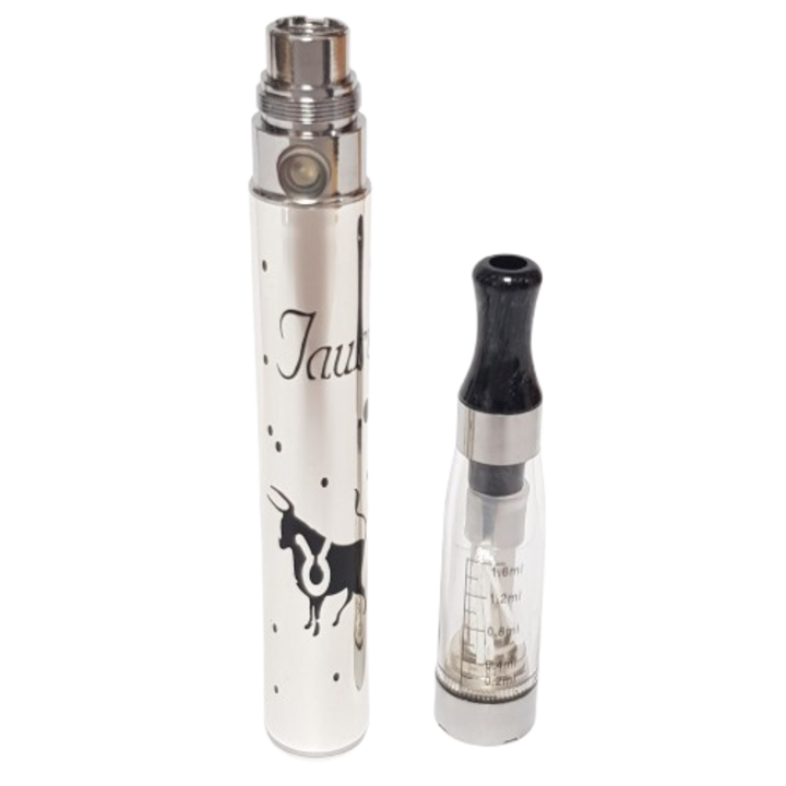 Zodiac Taurus 1100mah akkumulátor Clearomizer CE4-el, 1,6 ml, ezüst