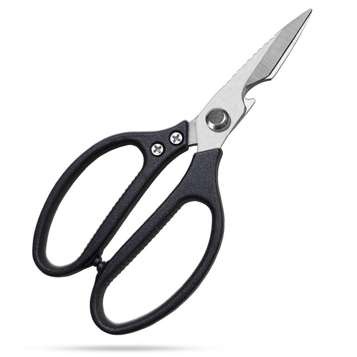 Foarfeci bucatarie din otel inoxidabil, set de foarfeci grele, design ergonomic, multicolor