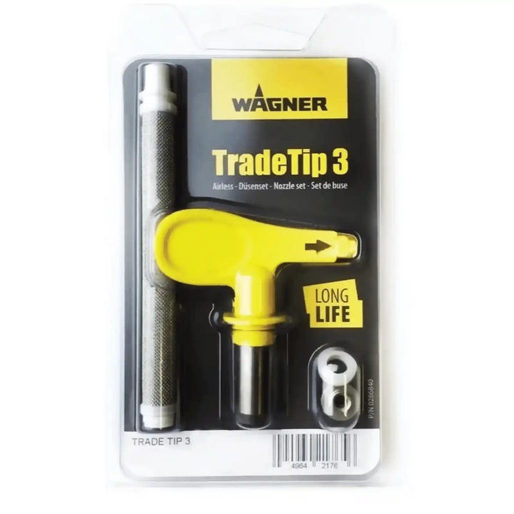 Duza, airless, Wagner, TradeTip 3, 545, 0.045, inch, 50, 0553545