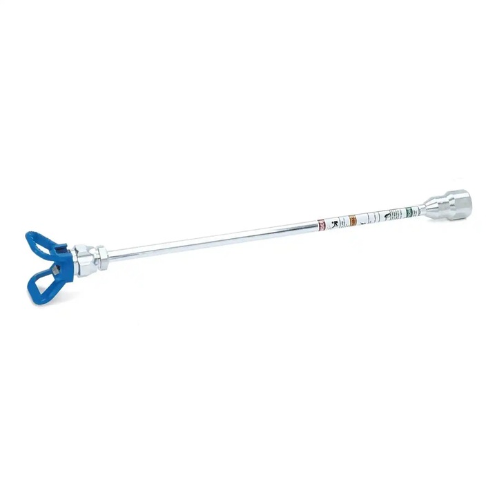 Extensie Graco 75 cm, cu suport de duza RAC X, pentru pistol airless de zugravit, gletuit