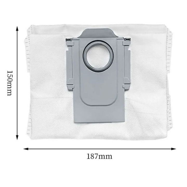 Комплект аксесоари за Roborock Q7 MAX Plus Q7MP02-00, Q7 Plus, 1 x централна четка, 2 x черна странична четка, 2 x Hepa филтър, 2 x моп, 2 x торбичка за събиране на прах, 1 x четка за почистване на прах, 1 x нож