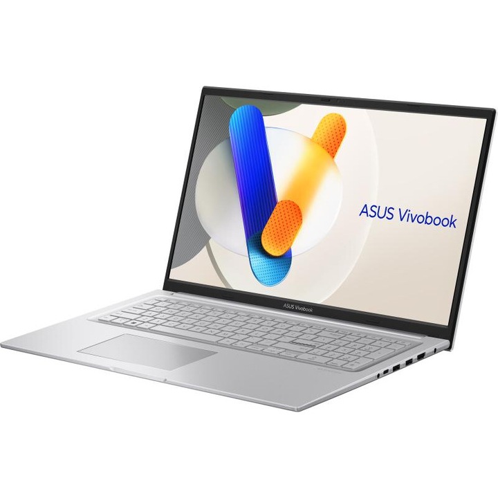 ASUS Vivobook X17 17.3"Full HD laptop, Intel Core i3 1215U, 8GB, 256GB SSD, Intel® UHD Graphics, Magyar billentyűzet, Cool Silver, böngésző, Windows 11 pro