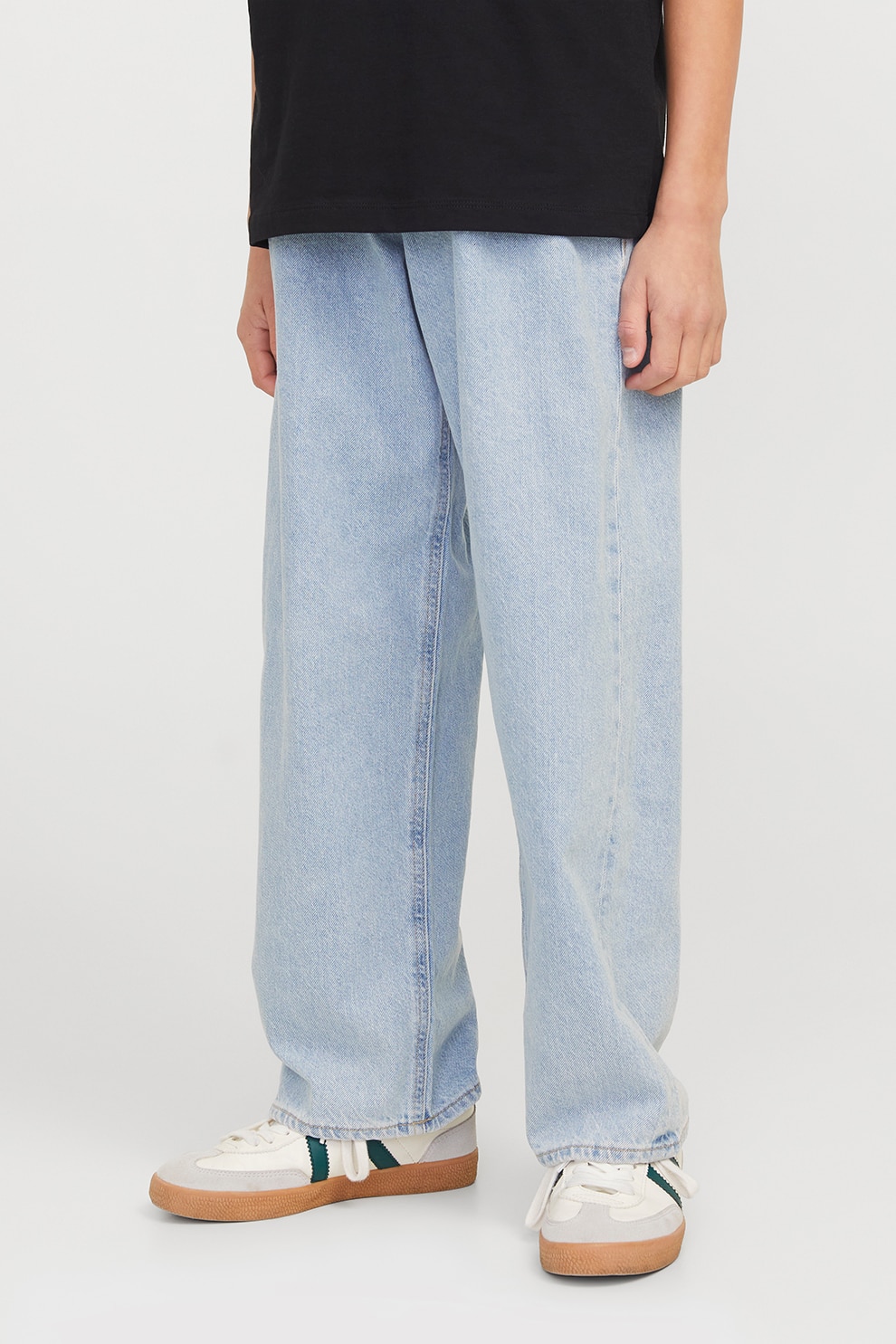 Jack & Jones, Blugi relaxed fit cu 5 buzunare, Albastru pastel, 146 CM
