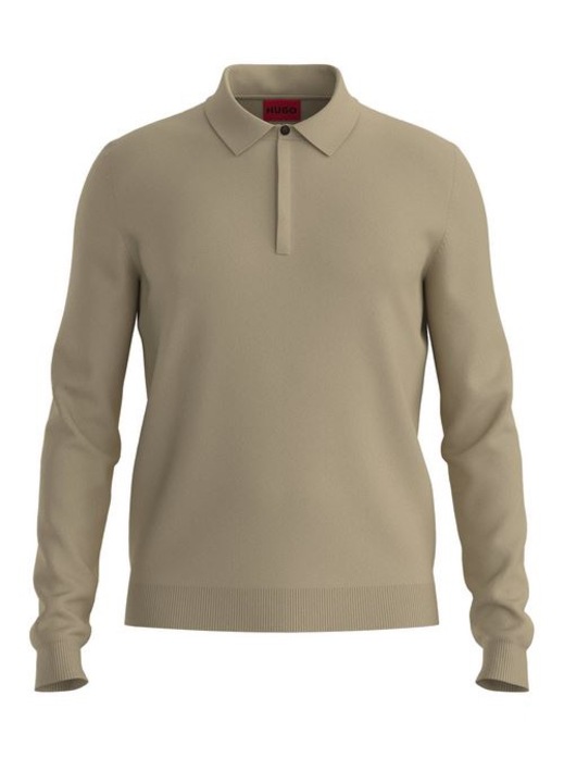 Hugo pulóver 50532050 10267573 01 285, viszkóz/poliészter, bézs