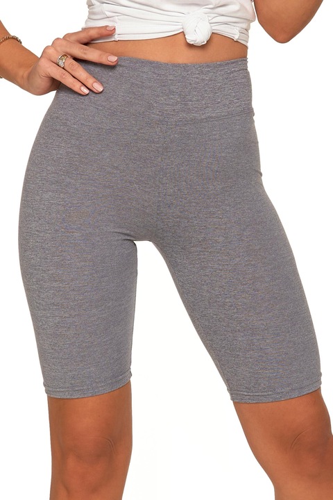 Colanti Moraj, jambiere scurte, talie inalta, confortabil, gri grafit poliester