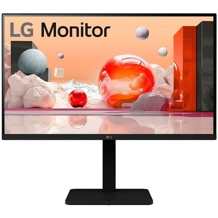 Monitor LG IPS 23,8" FHD 1920x1080 (24BA560-B) fekete
