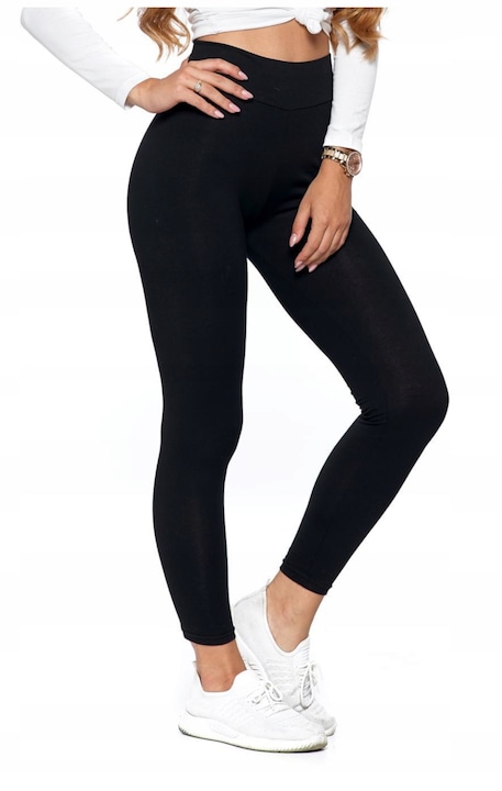 Colanti Moraj, negri, talie inalta, confortabili, din material elastic, poliester, S-M INTL