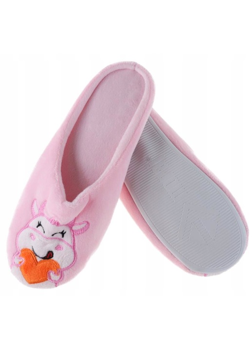 Női papucs Moraj, Bamboo Fudge, poliészter rózsaszín, 40-41 EU