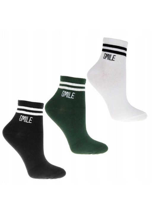 Комплект дамски чорапи Moraj от 3 чифта, Многоцветен, 38-41