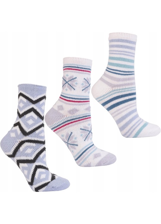 Дамски чорапи, Moraj, Комплект 3 бр., Полиестер, Многоцветни, 38-41 EU
