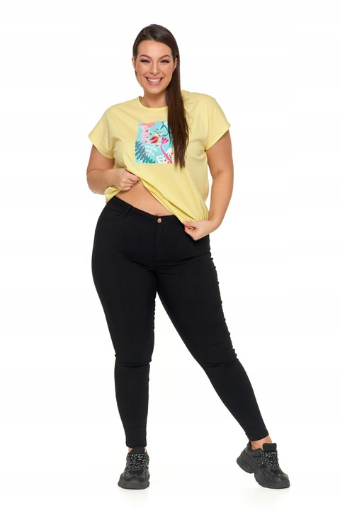 Дамски дънки Moraj, Вискоза, Тесни, Черни