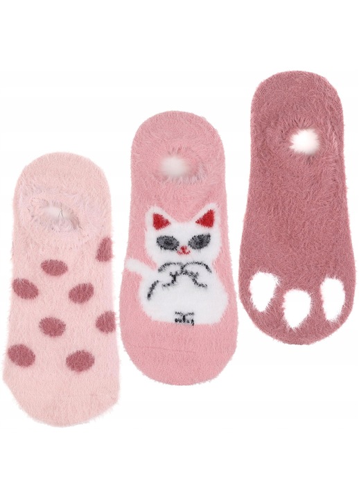 Дамски чорапи, Морей, Полиамид/Еластан, Розови