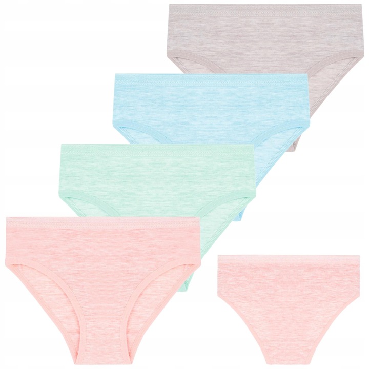 Moraj gyerek bugyi szett 4 db, pamut, többszínű, kényelmes, lányoknak, 122-128 CM