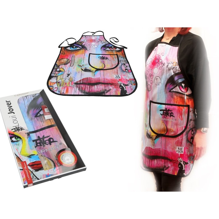 Sort de bucatarie, Luka, 77x59cm, set cadou, multicolor